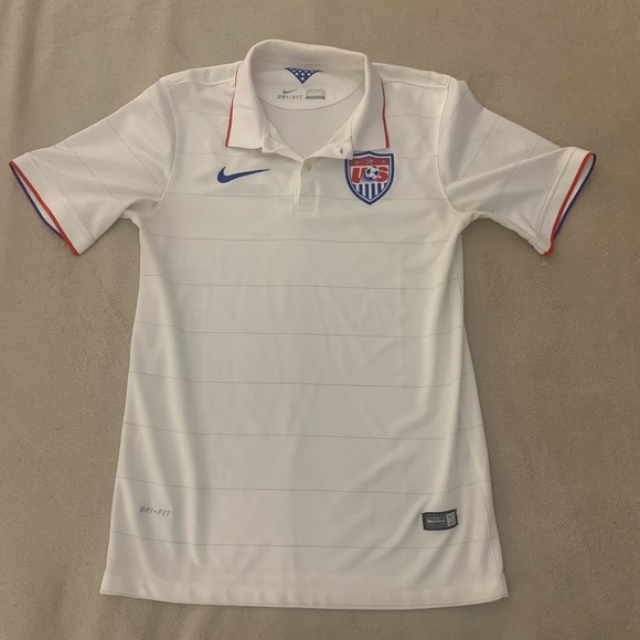 USA America Soccer Jersey Football Shirt 100% Original Small 2014 World Cup - Picture 2 of 8